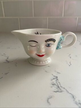 1996 Baileys Yum Winking Face Creamer Ceramic Pitcher